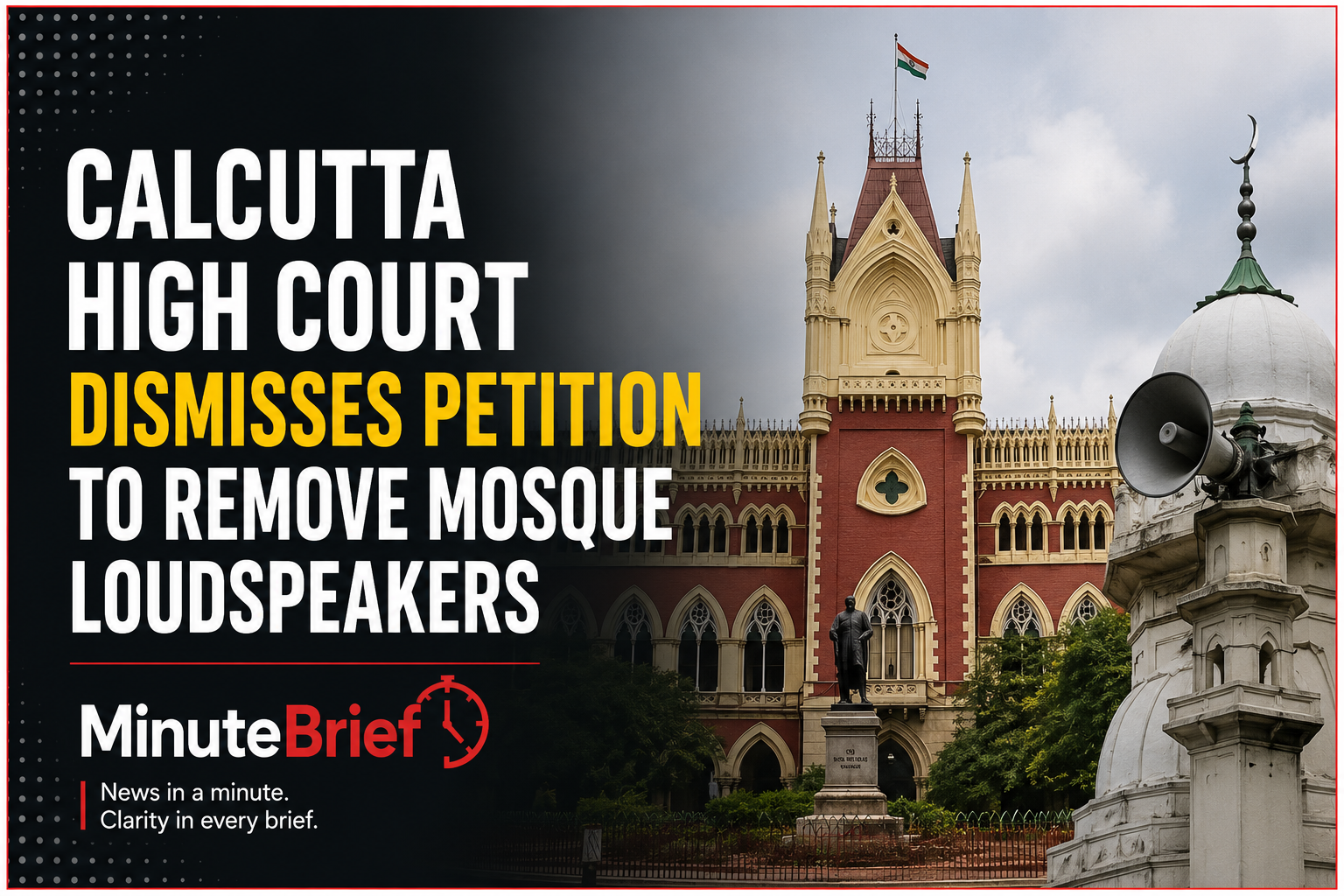 Calcutta High Court Dismisses Petition To Remove Mosque Loudspeakers