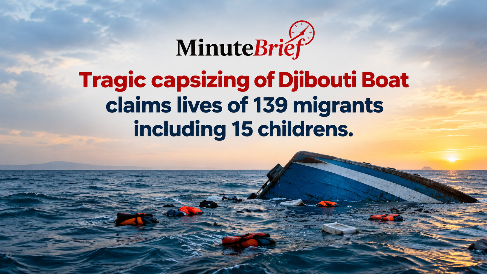 Djibouti Boat Disaster Kills 139 Migrants, Among Them 15 Children, Highlights Dangers of Sea Crossings From Horn of Africa