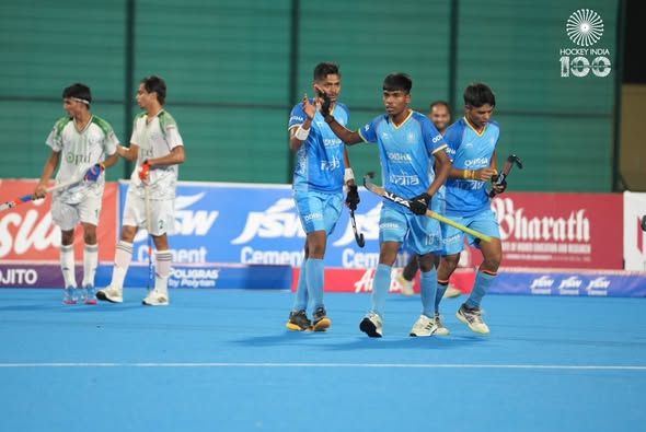 Indian Boys Secure Wins Over Pakistan and Oman in Youth Hockey5s Asian Championship