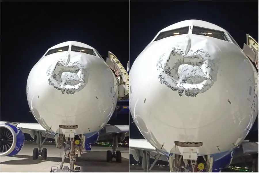 IndiGo Flight Struck by Lightning at 17,000 Feet; Nose Damaged in Safe Landing