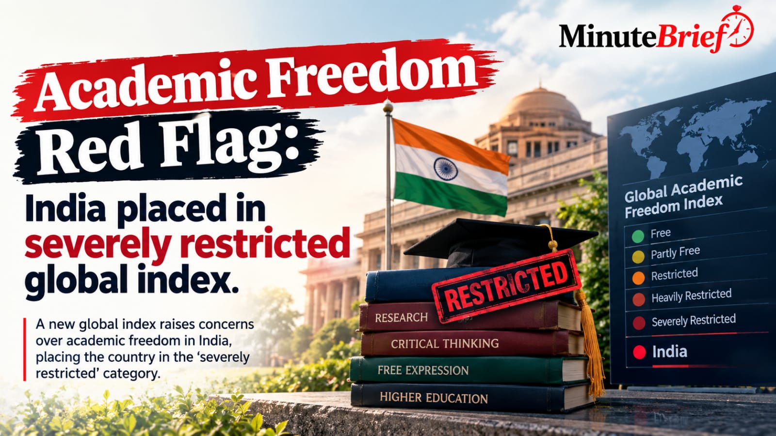 Academic Freedom Red Flag: India Placed in ‘Severely Restricted’ Global Index