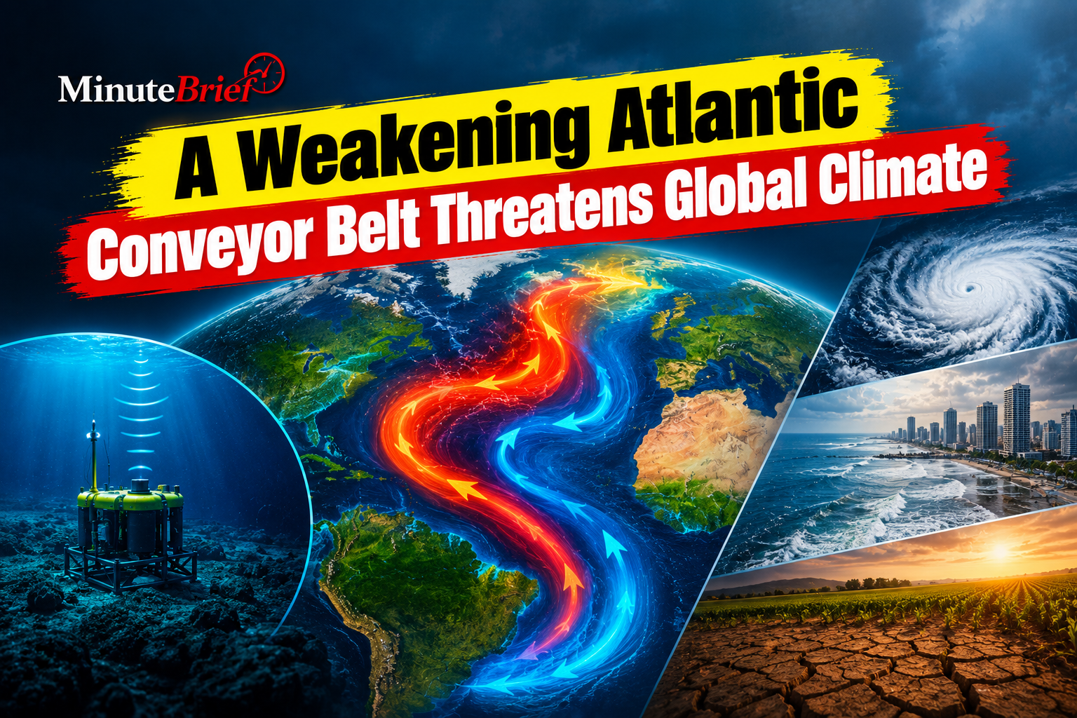 A Weakening Atlantic Conveyor Belt Threatens Global Climate