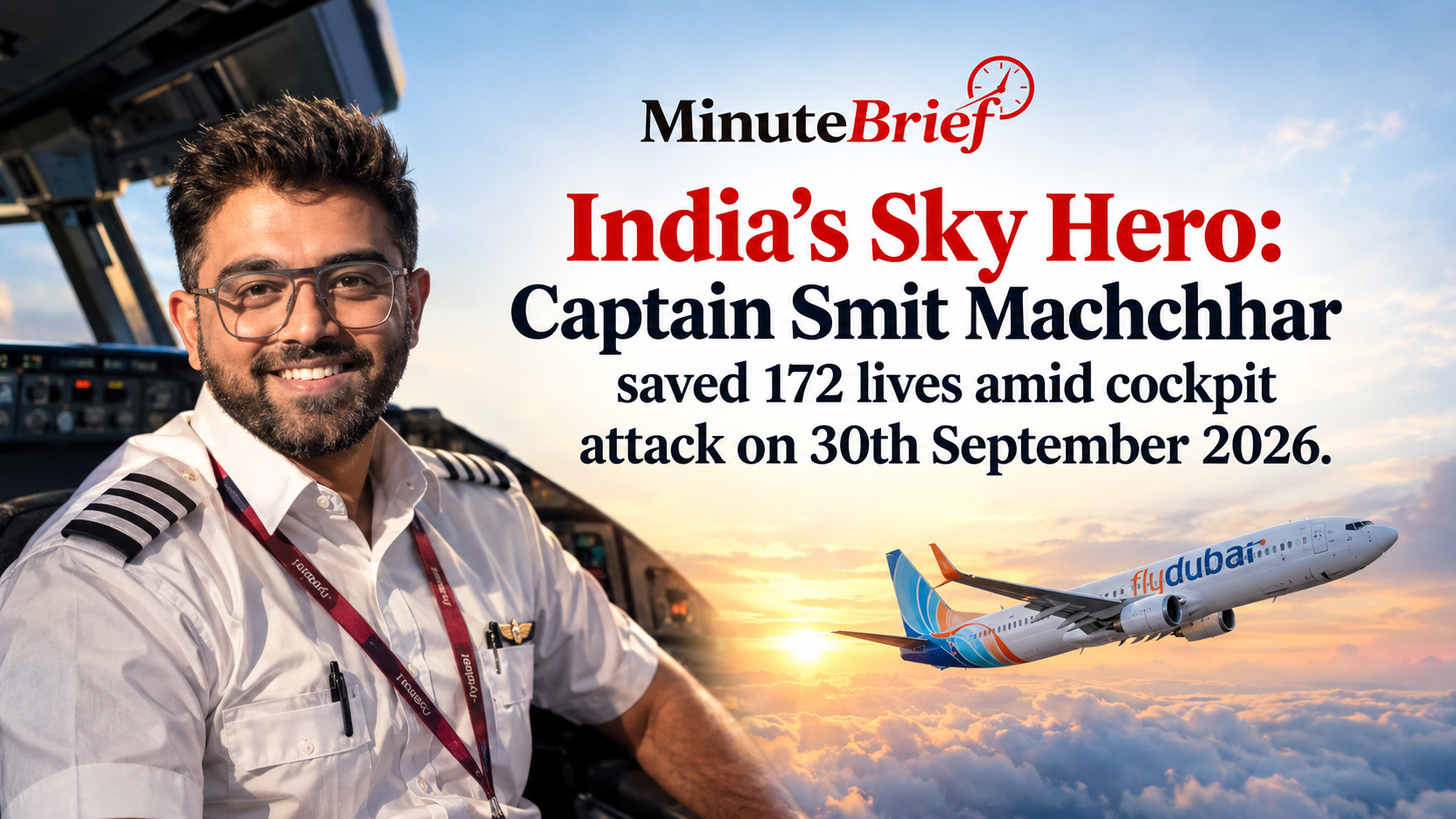 India's Sky Hero: Captain Smit Machchhar Saved 172 Lives Amid Cockpit Attack