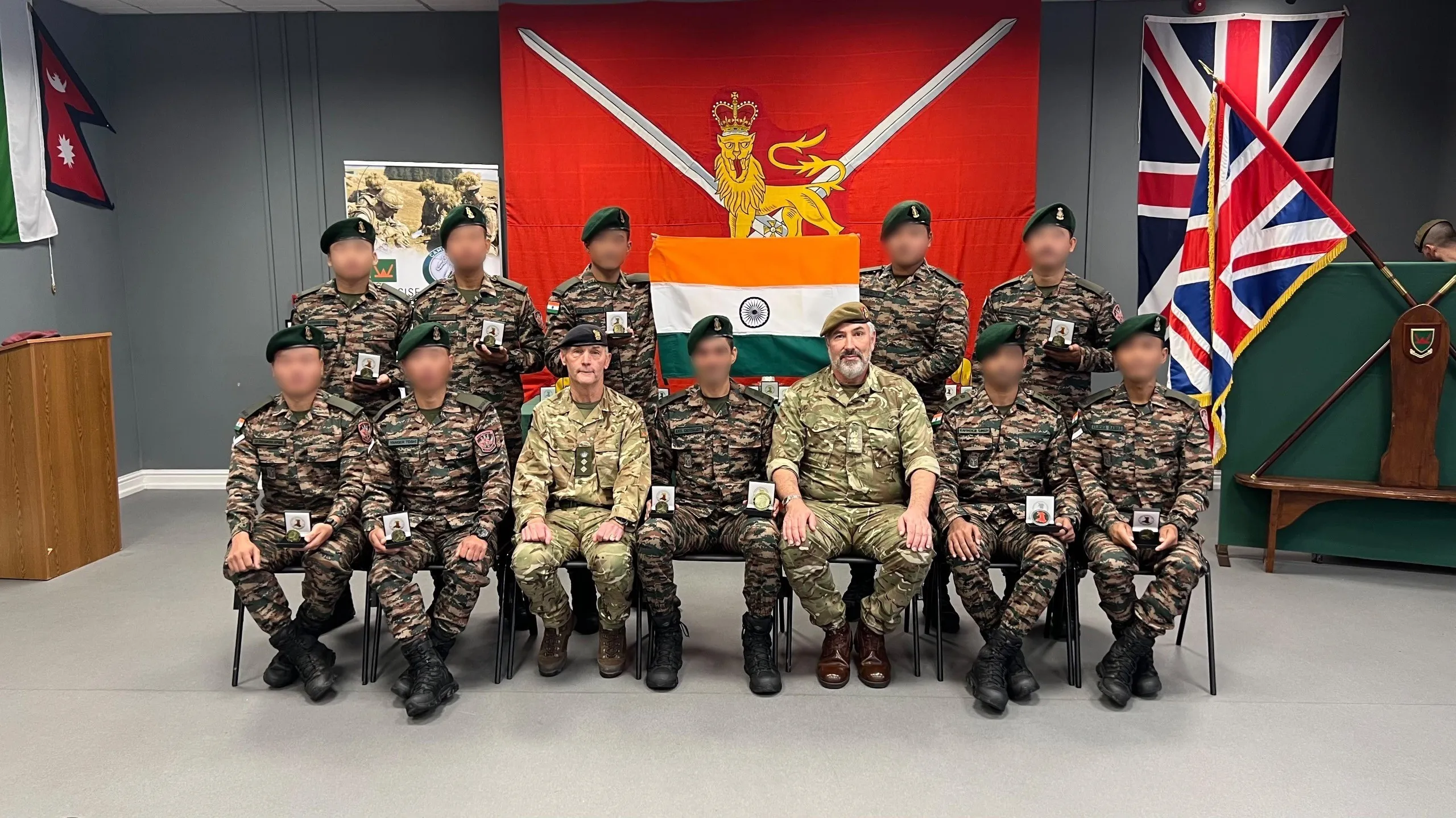 Assam Regiment Wins Gold Medal at Exercise Cambrian Patrol 2026 in Wales