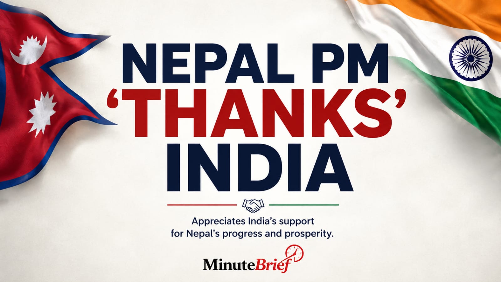 Nepal PM Balen Shah Expresses Gratitude for Indian Flood Aid Following Climate Compensation Stand