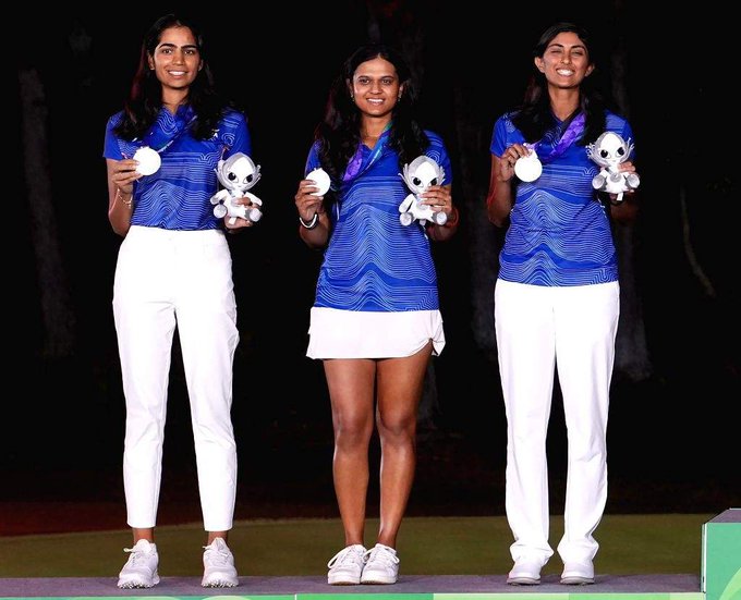 Historic Silver: Indian Women’s Golf Team Shines at the 2026 Asian Games