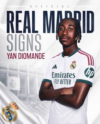 Real Madrid Signed Ivory Coast World Cup Star 'Yan Diomande' with 7 Years Contract