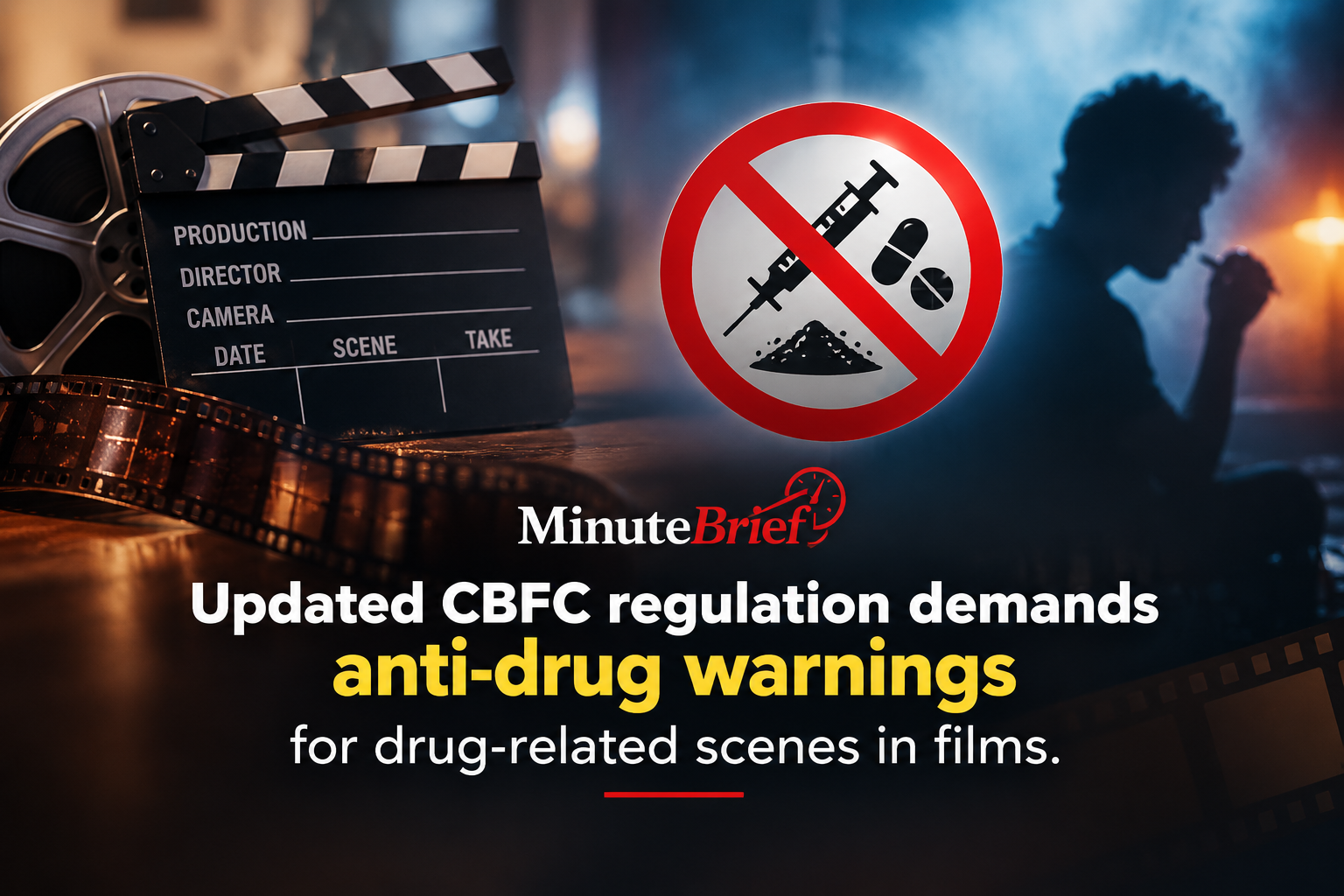 Updated Guidelines Require Filmmakers to Include Clear Anti-Drug Messages in Movies Showing Drug-Related Scenes