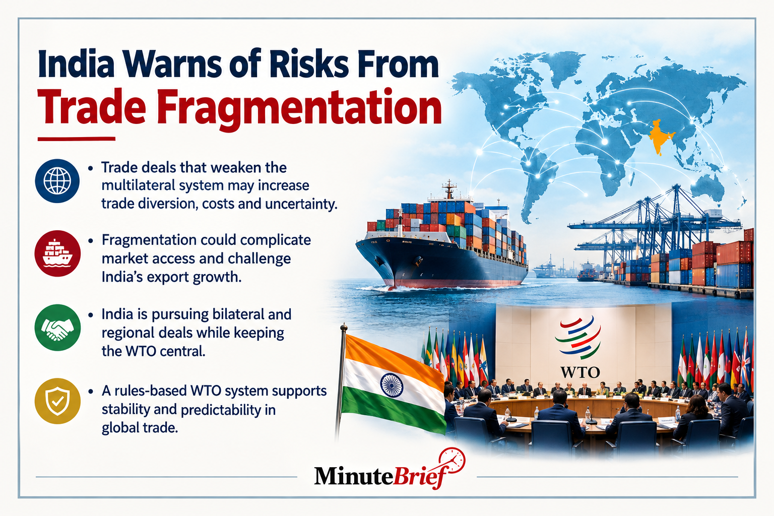 Government Economists Warn Trade Deals May Undermine Multilateralism, Impact Growth