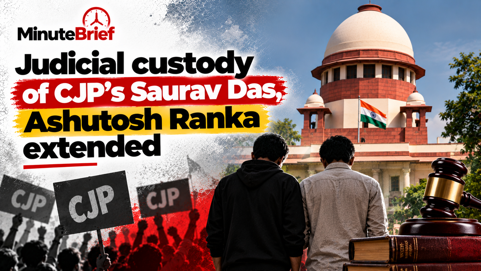 Judicial custody of CJP’s Saurav Das, Ashutosh Ranka extended