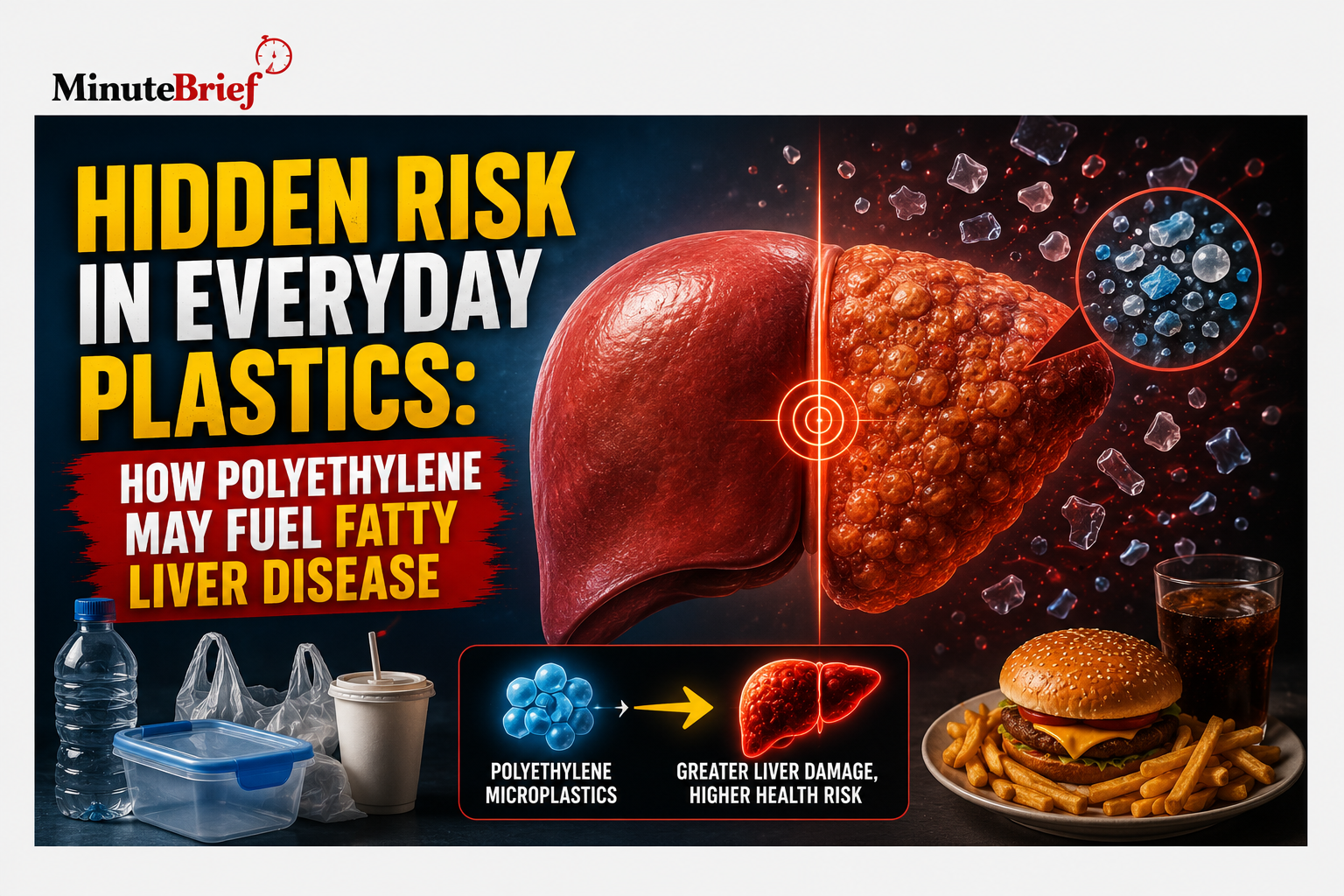 Hidden Risk in Everyday Plastics: How Polyethylene May Fuel Fatty Liver Disease