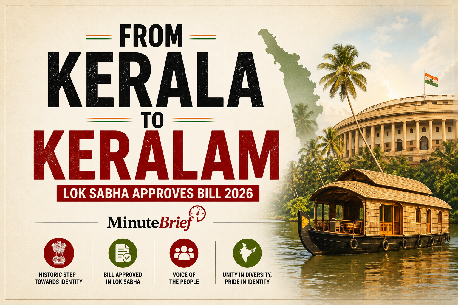 LIVE: 2026 Monsoon Session, Parliament Passes Bill Renaming Kerala to 'Keralam'