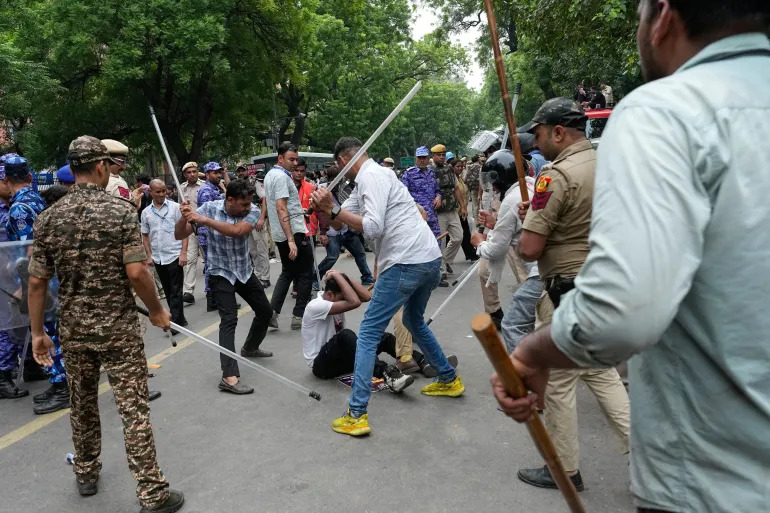 CJP March to Parliament Ends in Clashes with Police