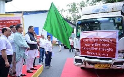 Assam Dispatches First Batch of 1.41L Textbooks to Flood-hit Students in 3 Districts