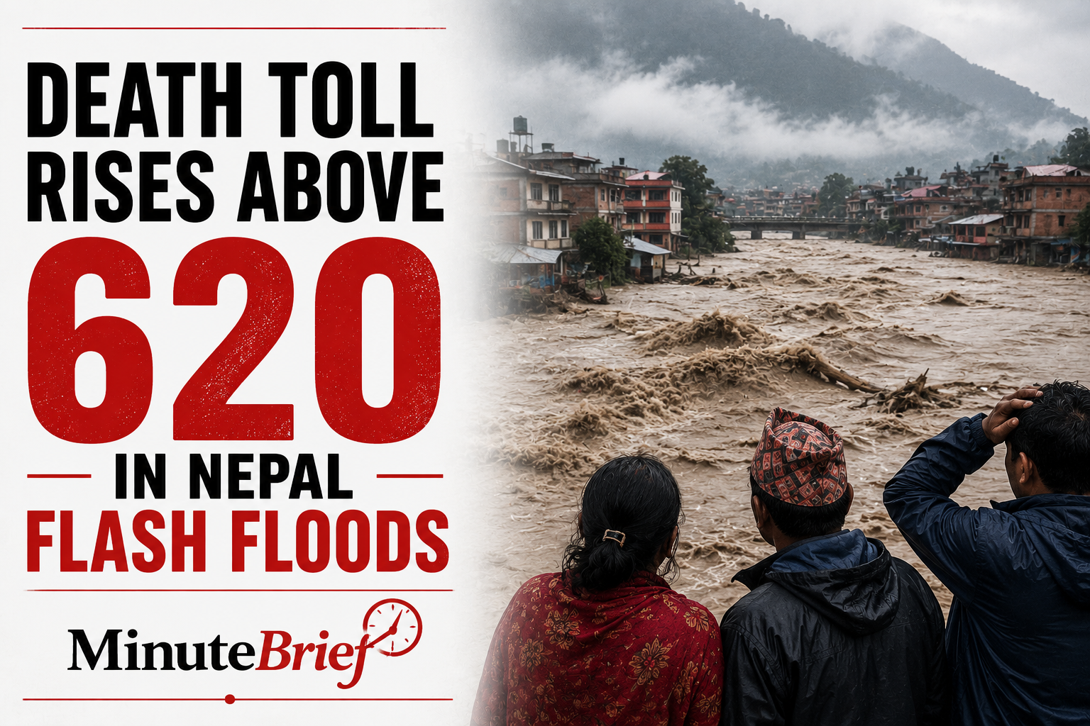 Death toll rises above 620 in Nepal flash floods