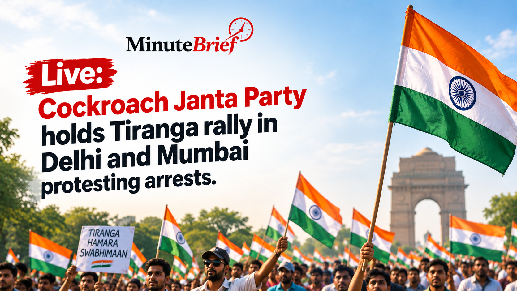 LIVE UPDATES: CJP Intensifies Protests with Tiranga March in Delhi and Rally at Mumbai’s Azad Maidan
