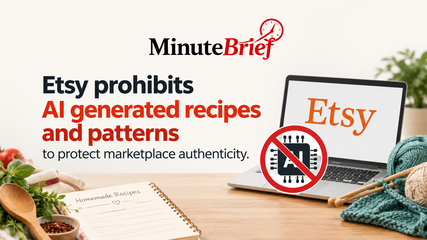New Etsy Rules Block AI-Generated Recipes and Patterns to Uphold Creative Integrity