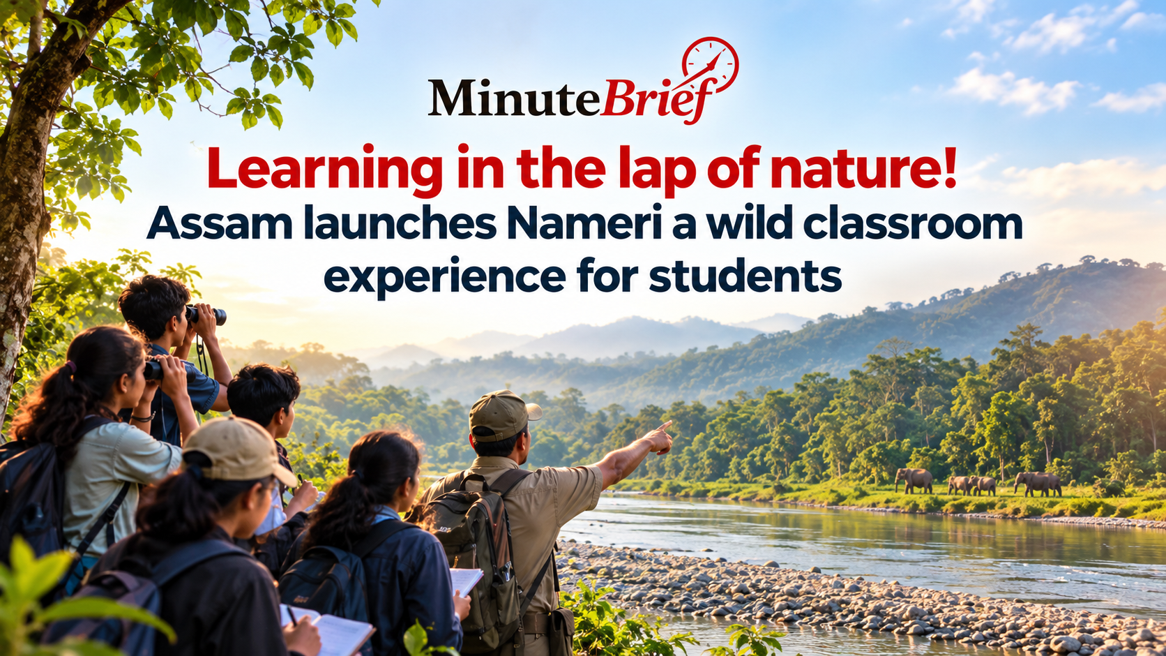 No Walls, Just Wilderness! Assam Launches Nameri Wild Classroom