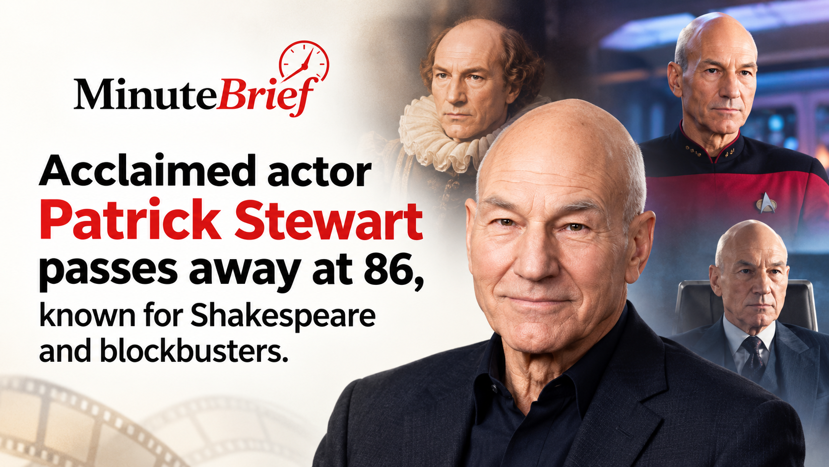 Patrick Stewart, Star of Star Trek and X-Men, Dies at 86 Ending an Era of Iconic Roles