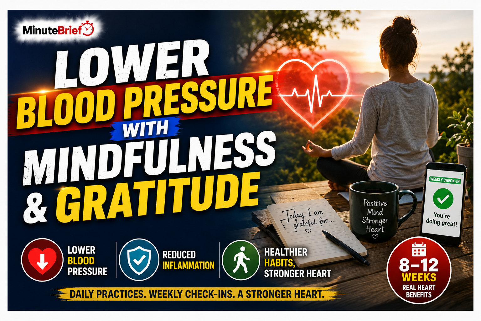 Lower Blood Pressure with Mindfulness & Gratitude