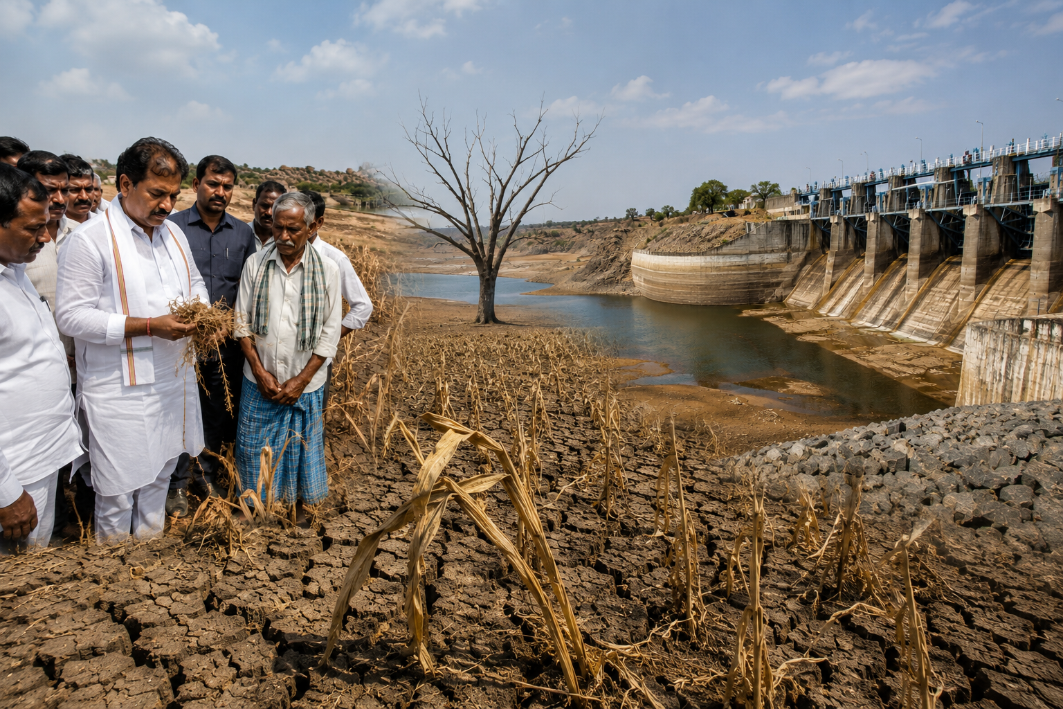 Ashok Criticizes Karnataka Govt Over Drought Relief Delay