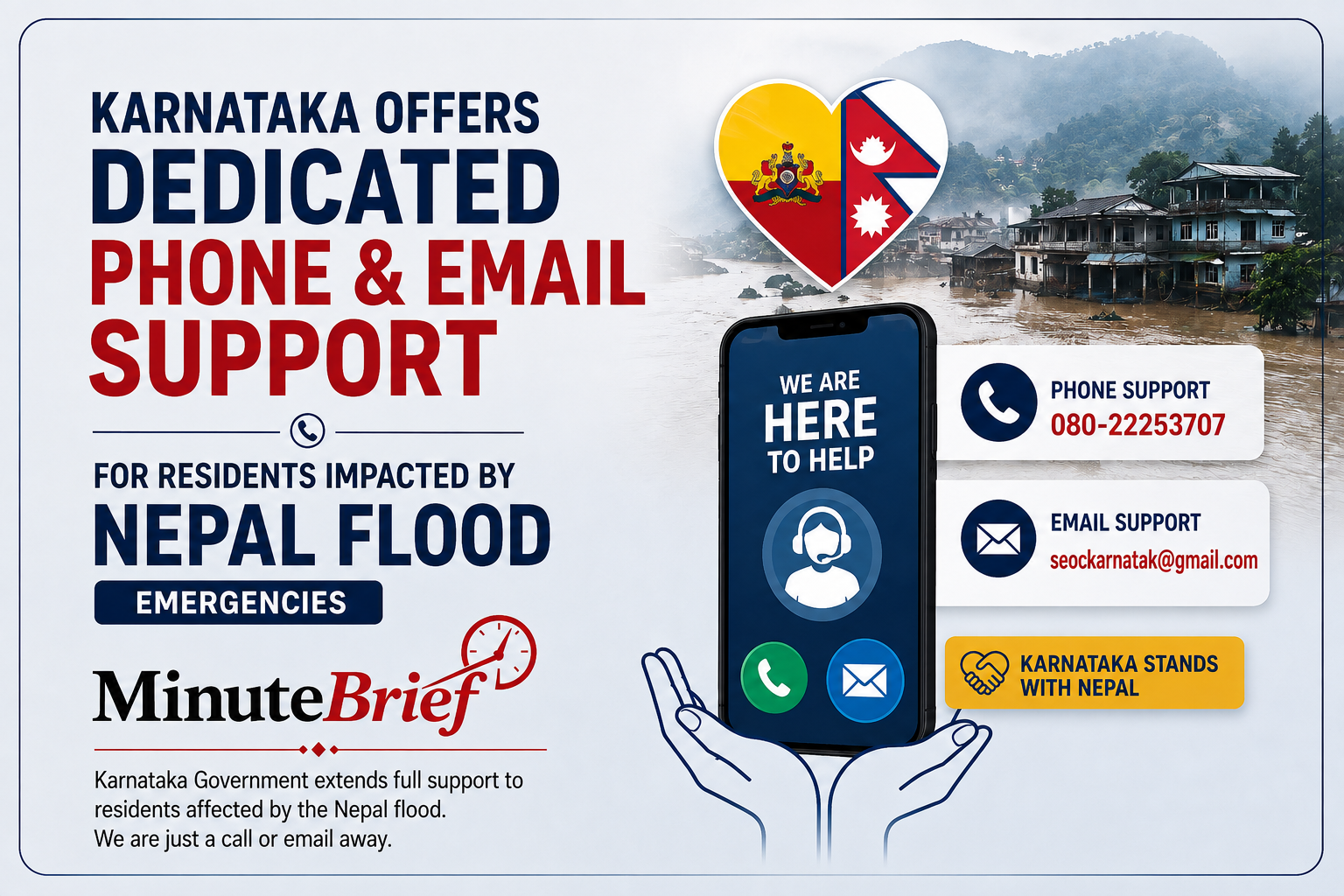 Nepal Flash Floods: New Helpline Established by Karnataka to Support Residents Stranded in the Ongoing Flood Crisis