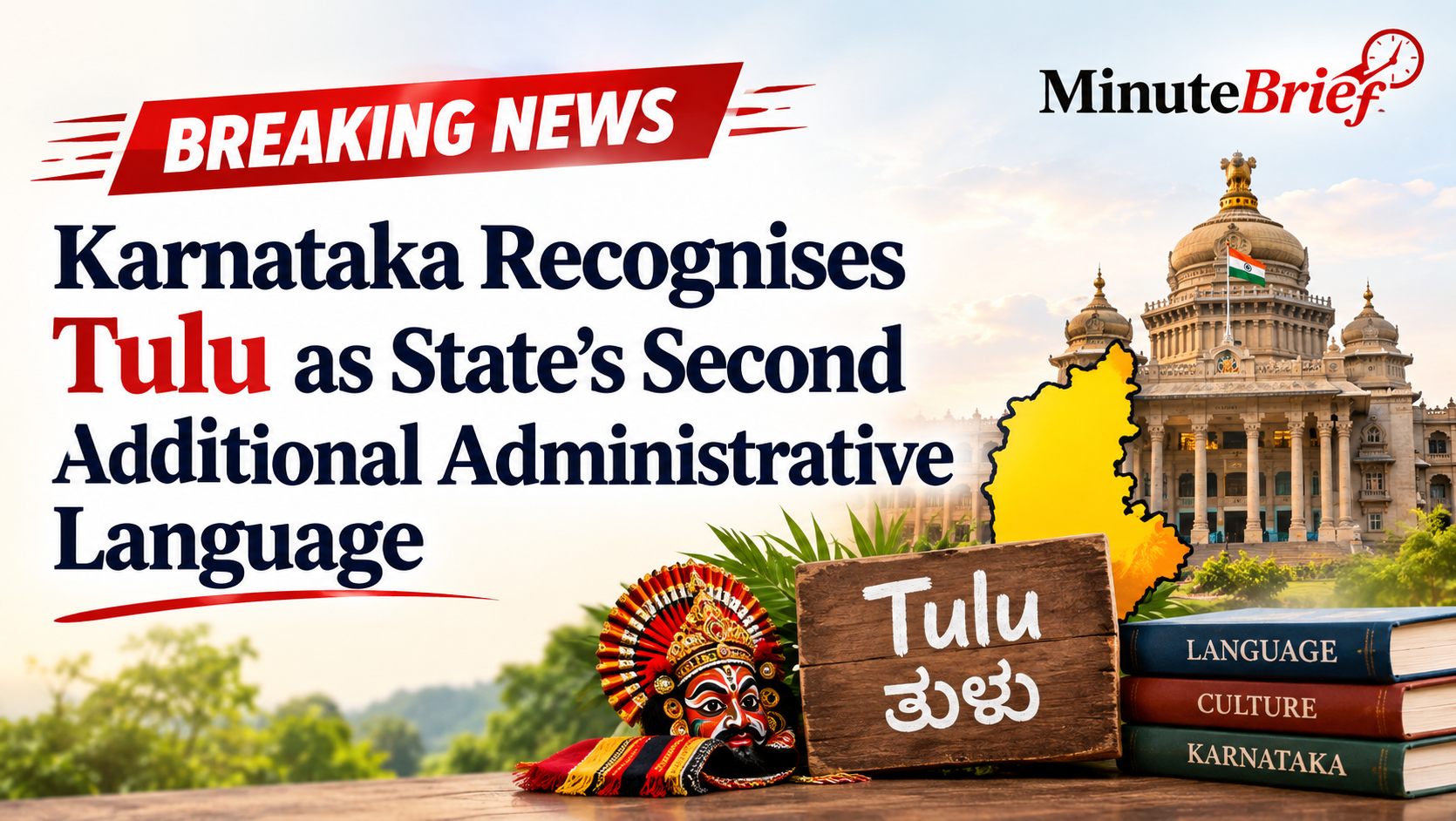 Karnataka Recognises Tulu as State's Second Additional Administrative Language