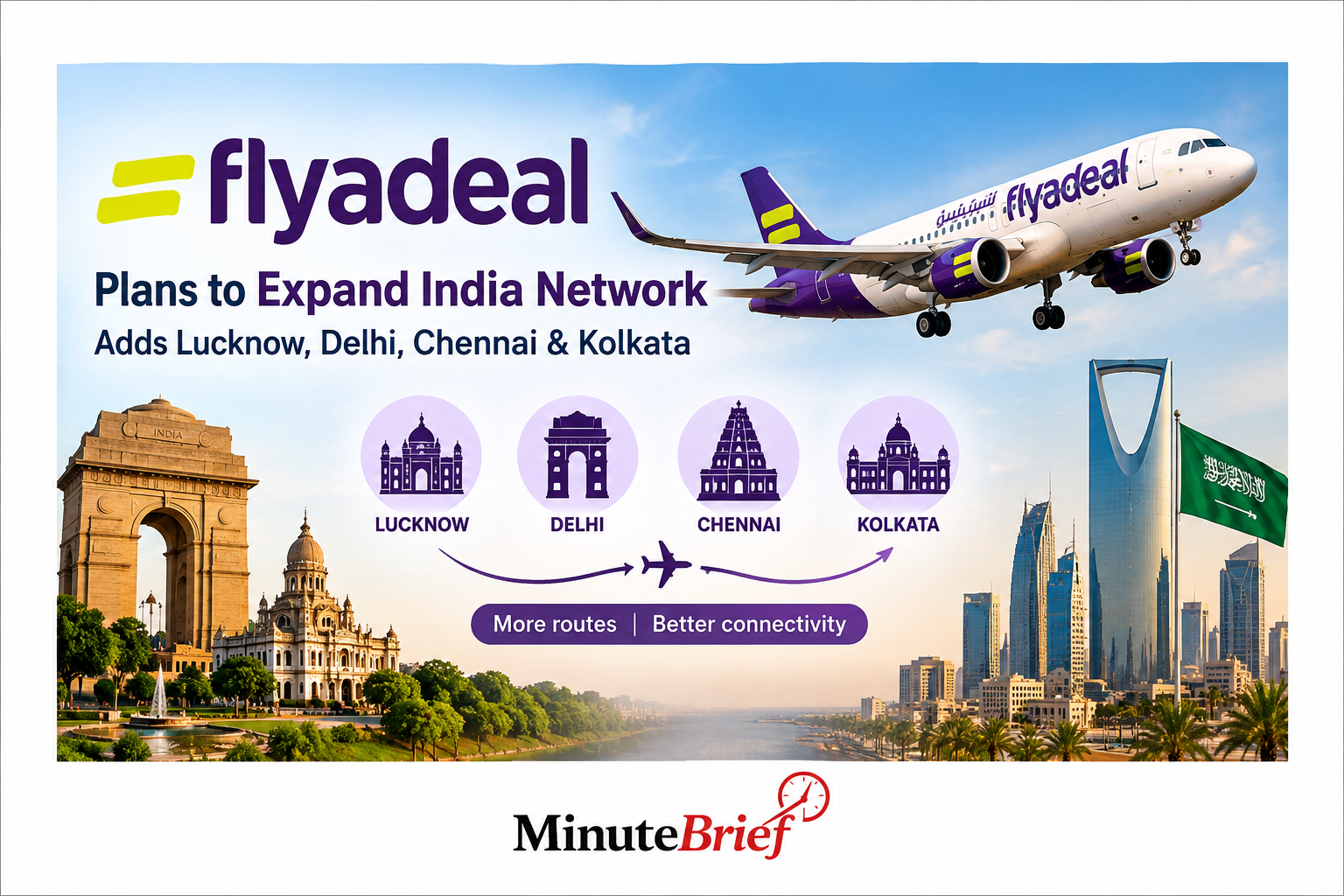 Flyadeal Plans Major Expansion into India's Key Aviation Markets