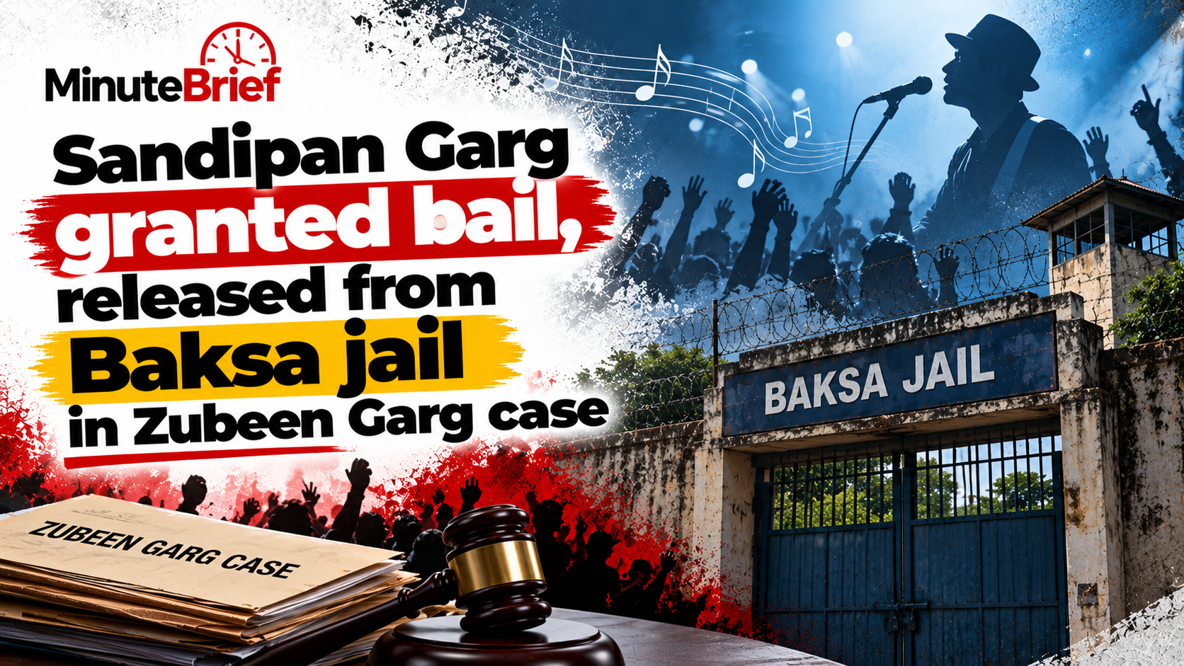 Sandipan Garg granted bail, released from Baksa jail in Zubeen Garg case