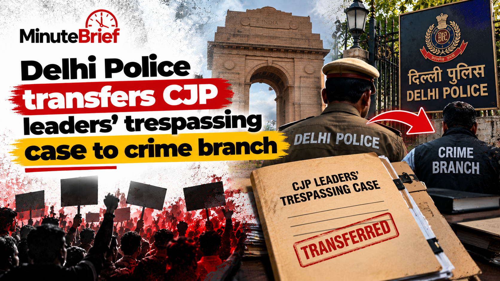 Delhi Police transfers CJP leaders' trespassing case to crime branch