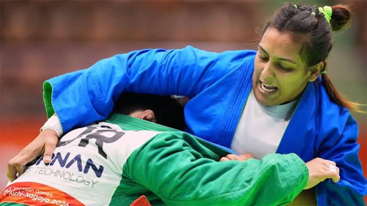 Pincky Balhara Becomes First Indian to Win Two Asian Games Medals in Kurash