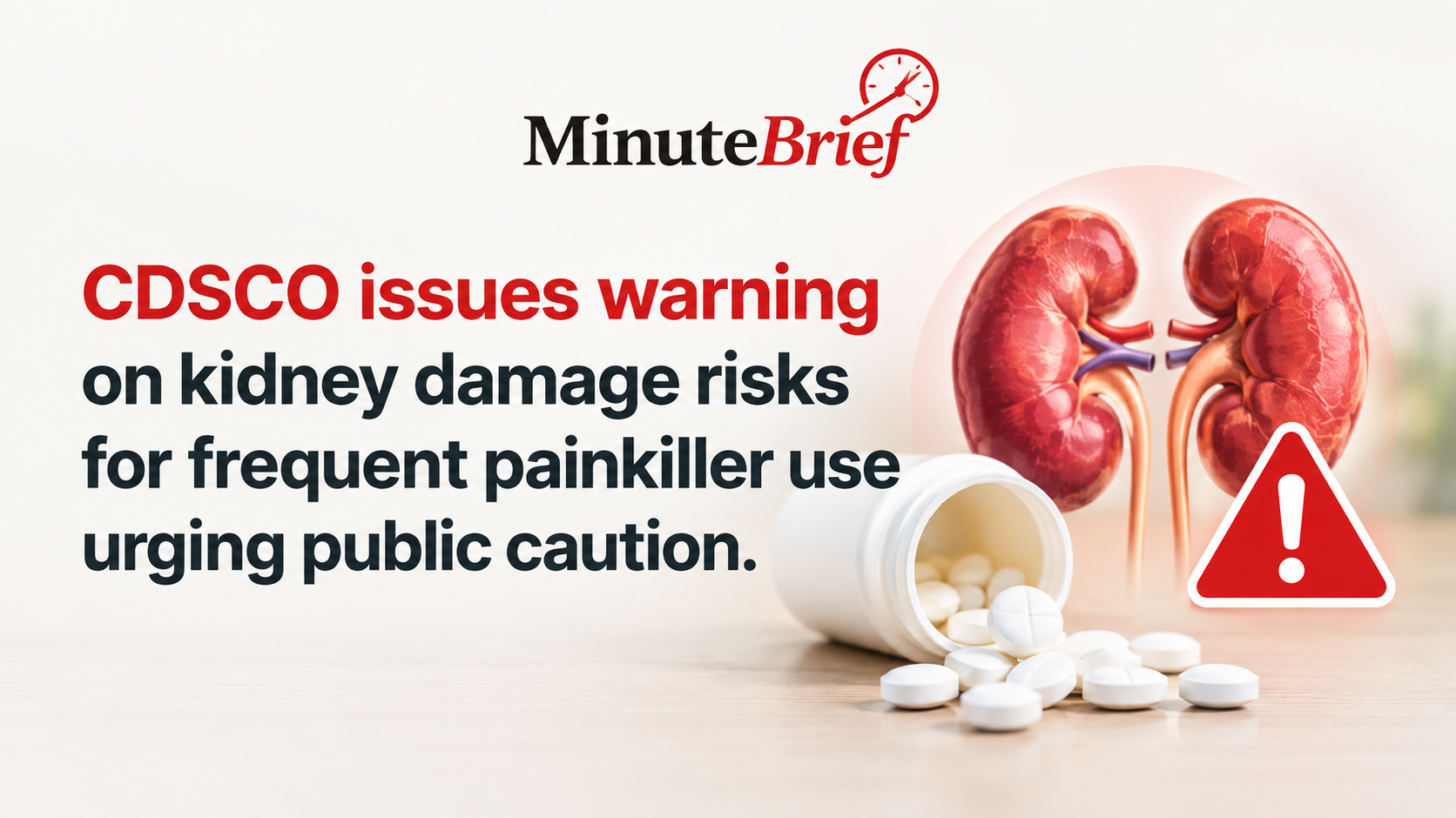 CDSCO: Frequent Painkiller Consumption and Antibiotic Misuse Raise Kidney Damage and Drug Resistance Concerns