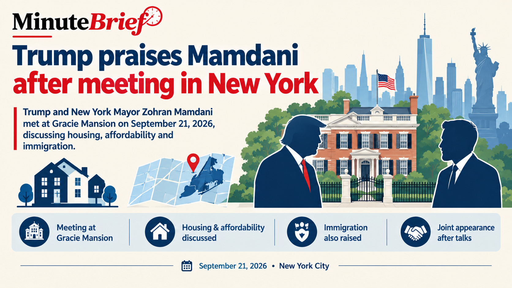 Trump praises Mamdani after meeting in New York