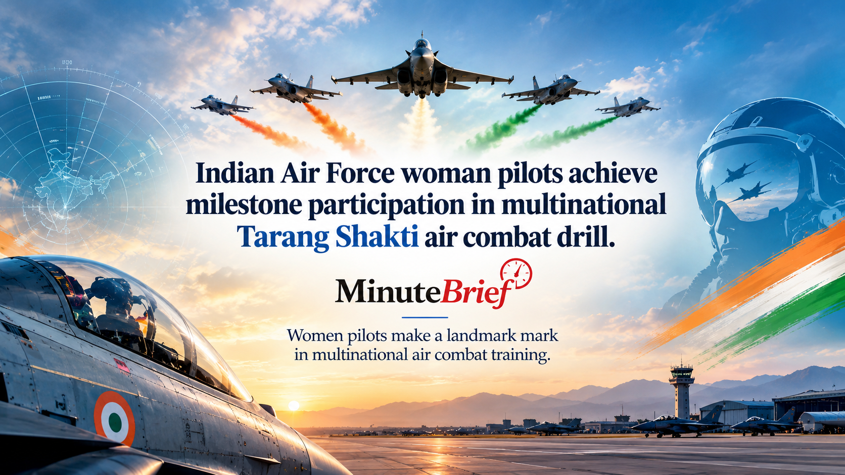 Tarang Shakti Exercise in Jodhpur Marks Record Participation of IAF Women Pilots in International Drill