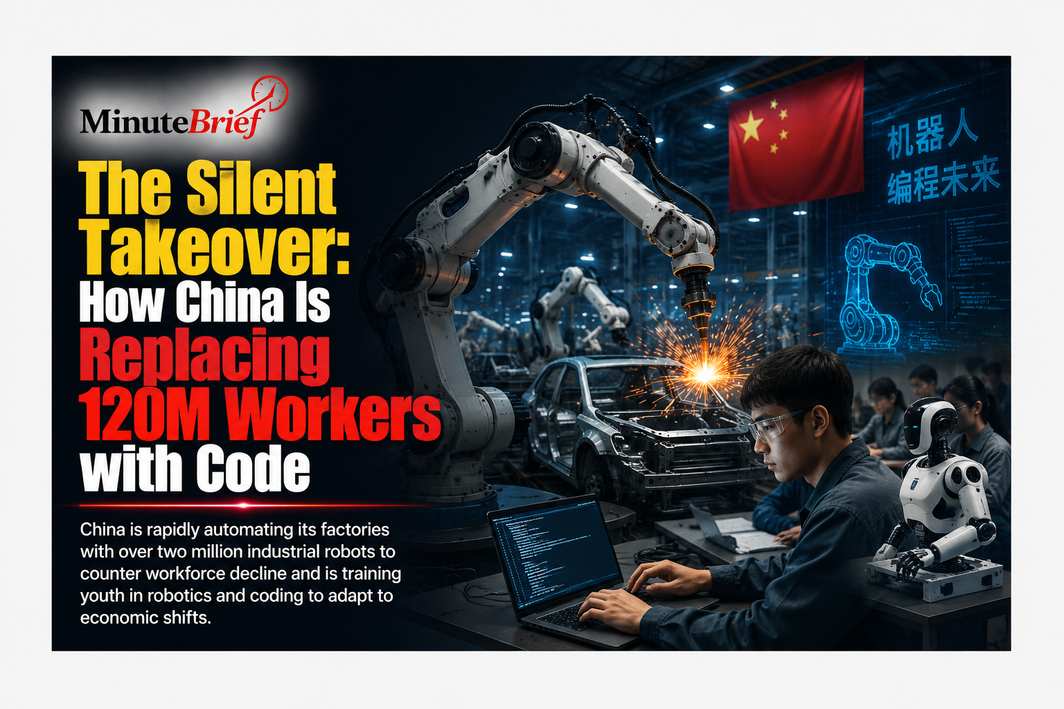 The Silent Takeover: How China Is Replacing 120M Workers with Code