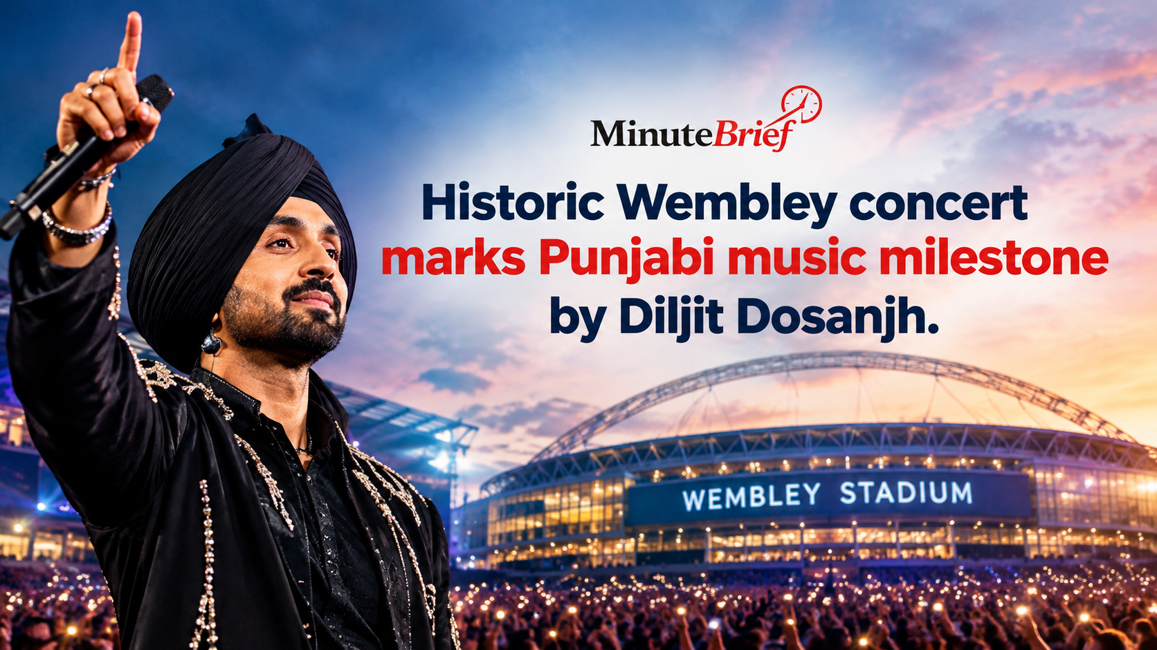 Diljit Josanjh Makes History! First Punjabi Artist to Headline Wembley Says, 'Not A Dream Anymore'
