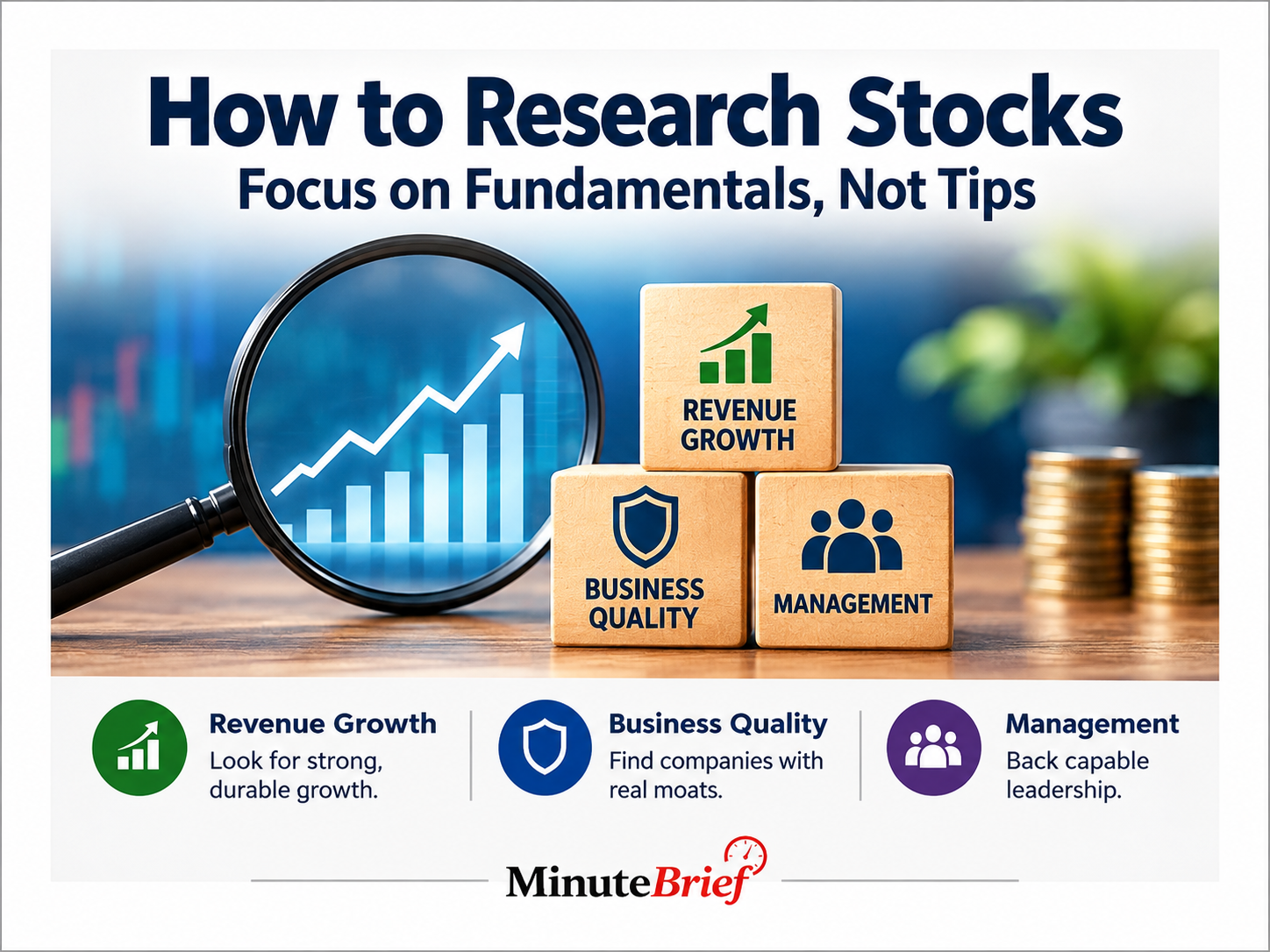 How to research stocks using key fundamentals effectively