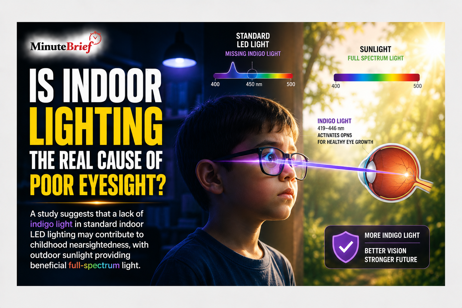Is Indoor Lighting the Real Cause of Poor Eyesight?