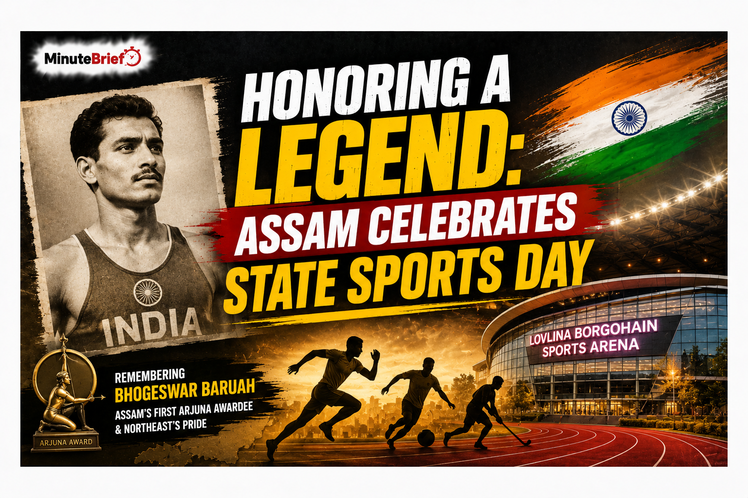 Honoring a Legend: Assam Celebrates State Sports Day