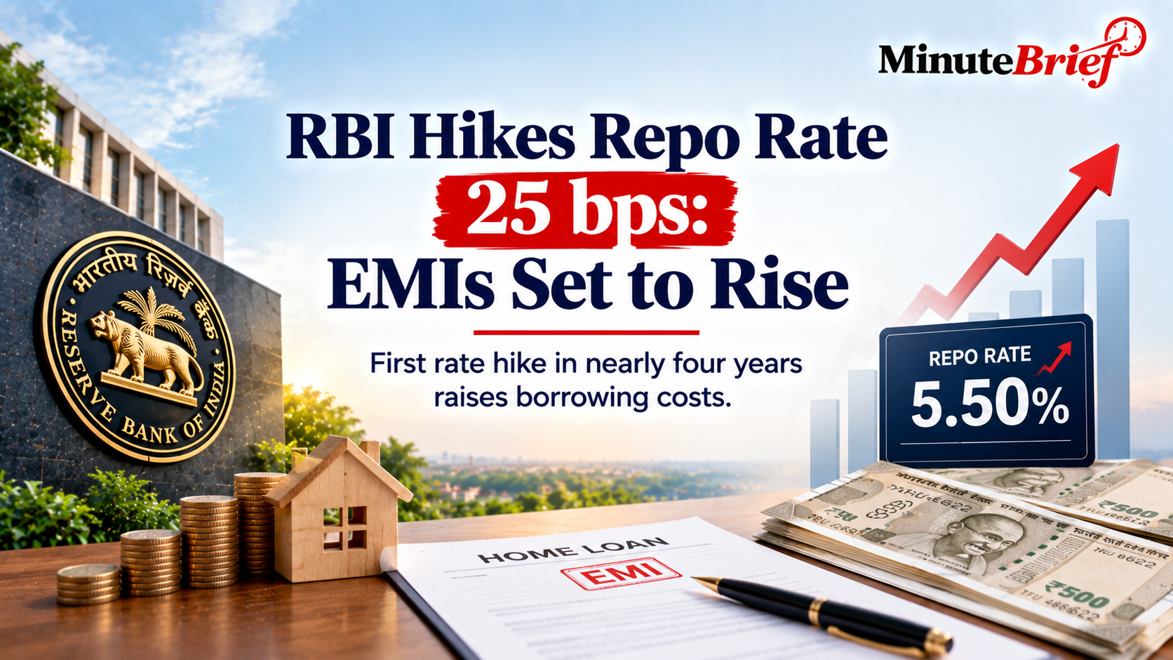 EMI Payments Likely to Go Up Following RBI's Repo Rate Hike