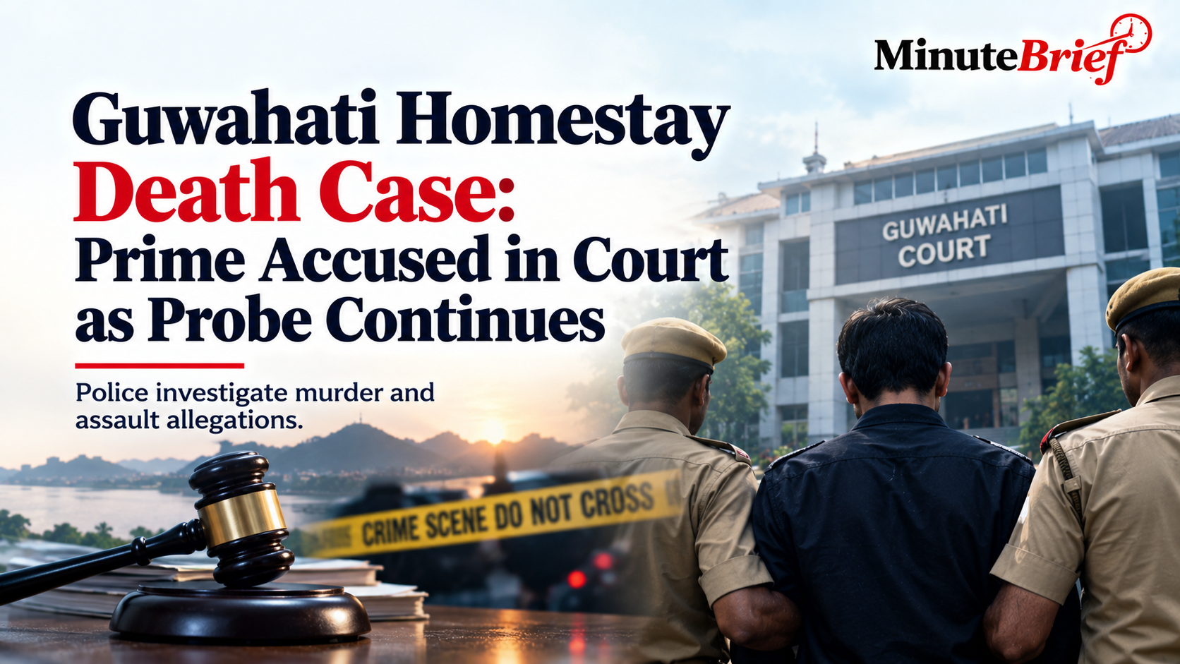 Court Appearance in Guwahati Homestay Death: Prime Accused Produced as Police Probe Murder and Assault Allegations