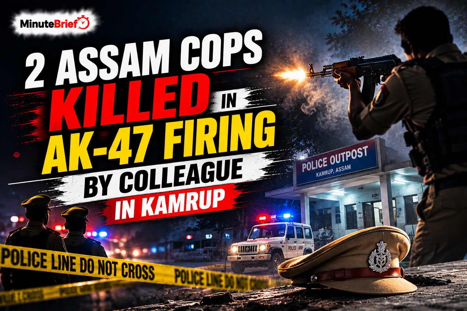 2 Assam Cops Killed in AK-47 Firing by Colleague in Kamrup
