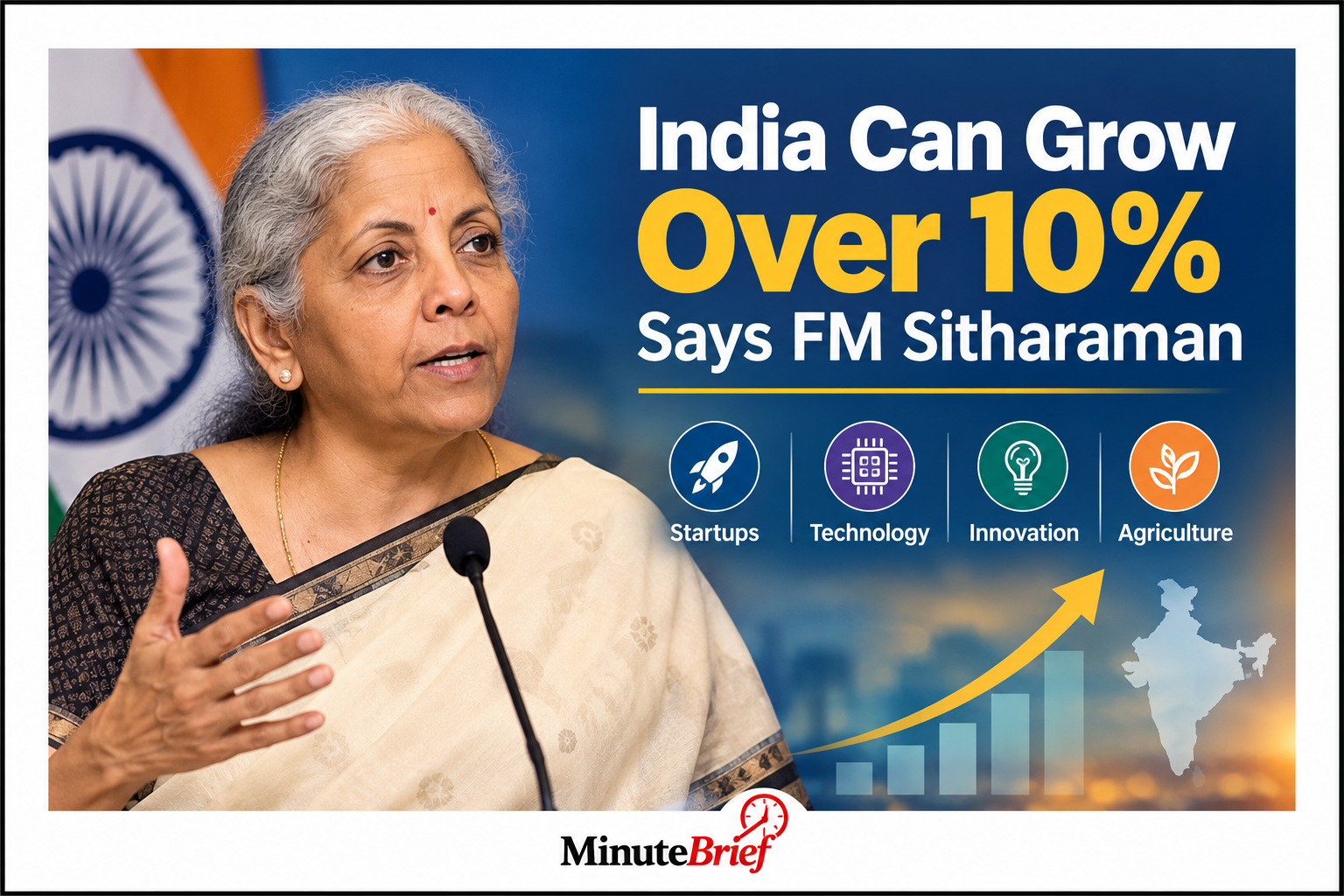 India can achieve over 10% economic growth: Finance Minister