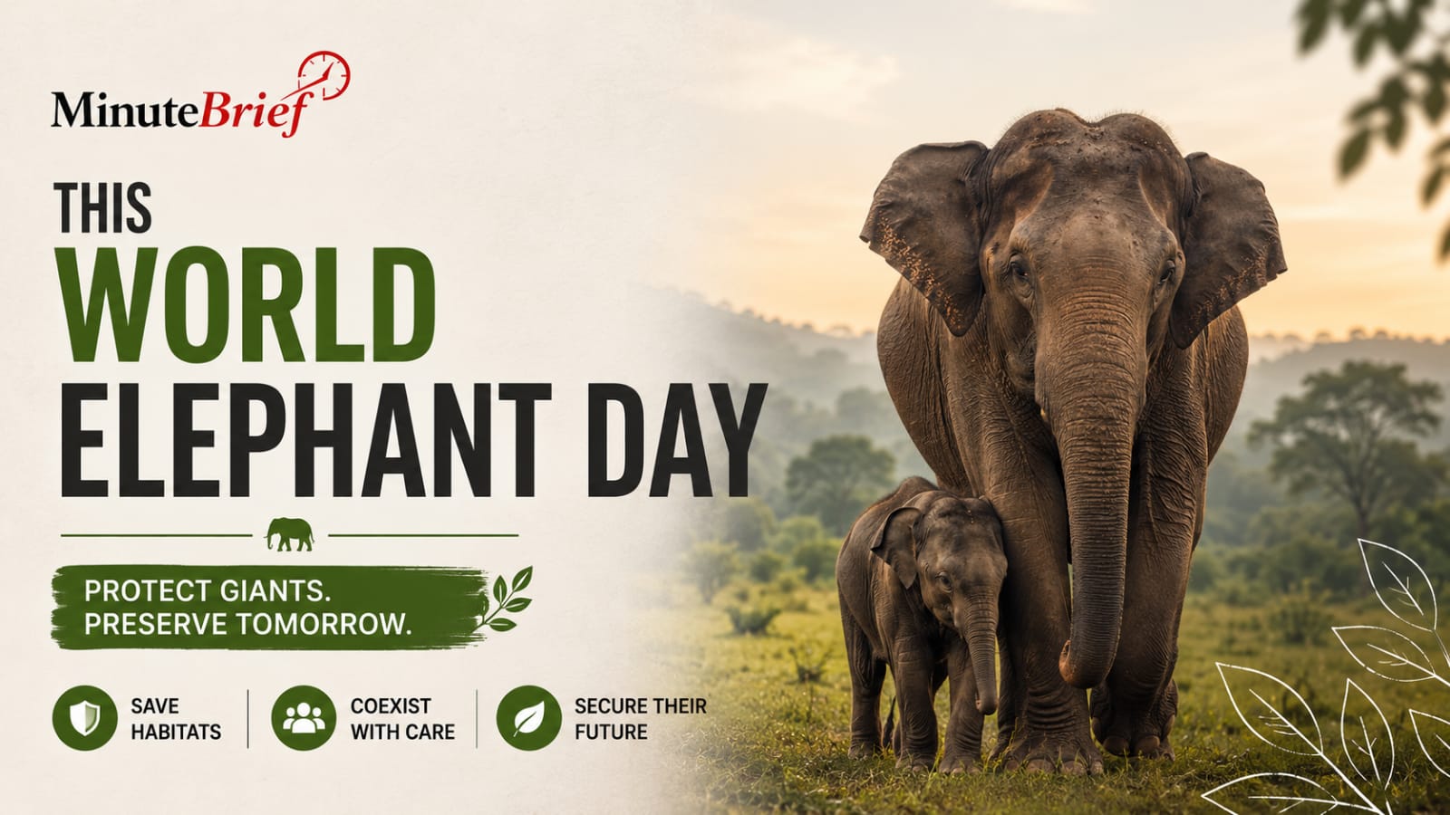 Pawan Kalyan Calls Elephants Guardians of Forests on World Elephant Day