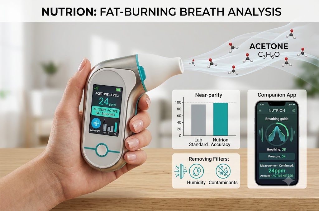 New Handheld Device Measures Fat Burning Through Breath Analysis