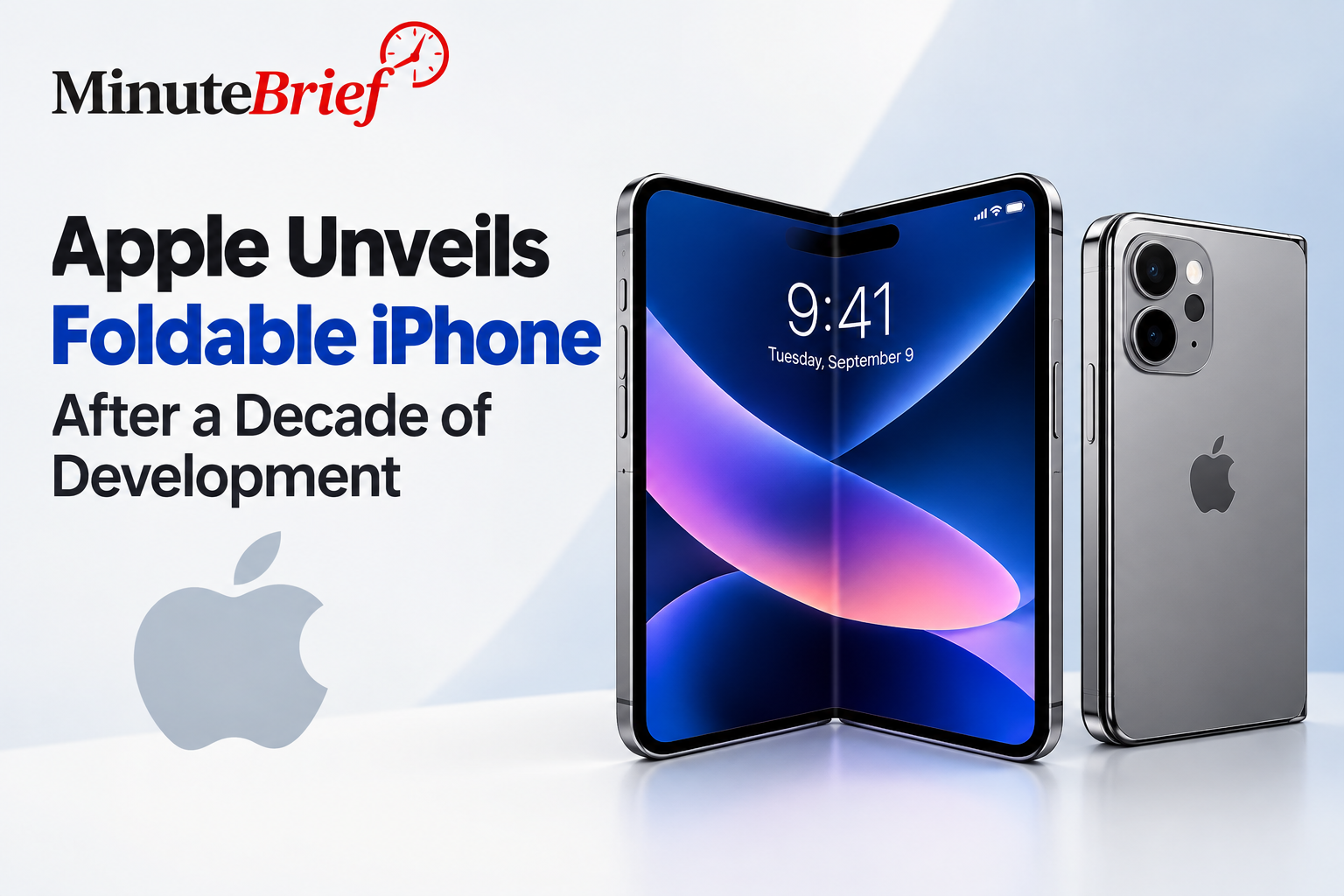 Apple Unveils Foldable iPhone After a Decade of Development