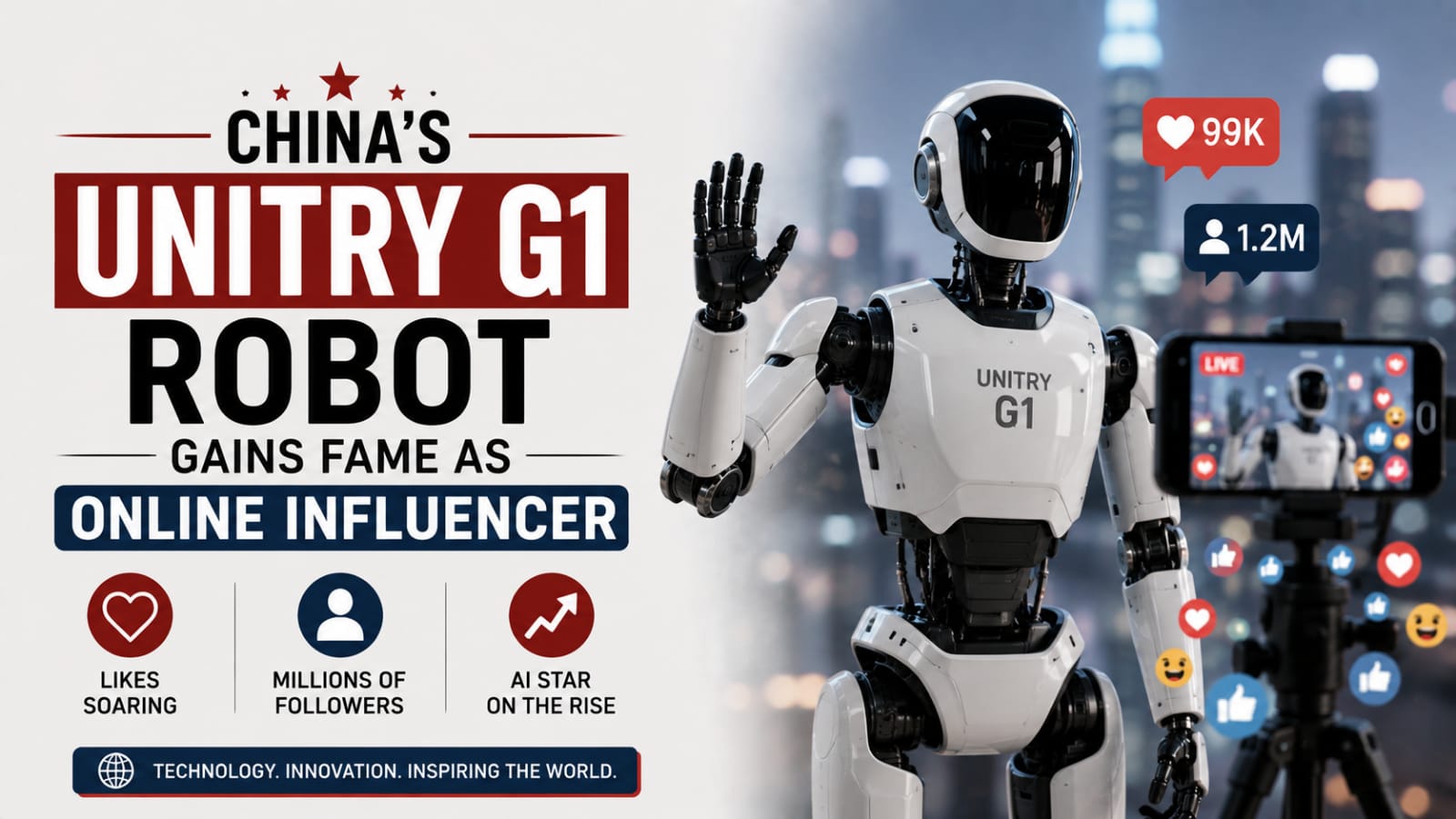 China's Unitree G1 Robot Gains Fame as Online Influencer