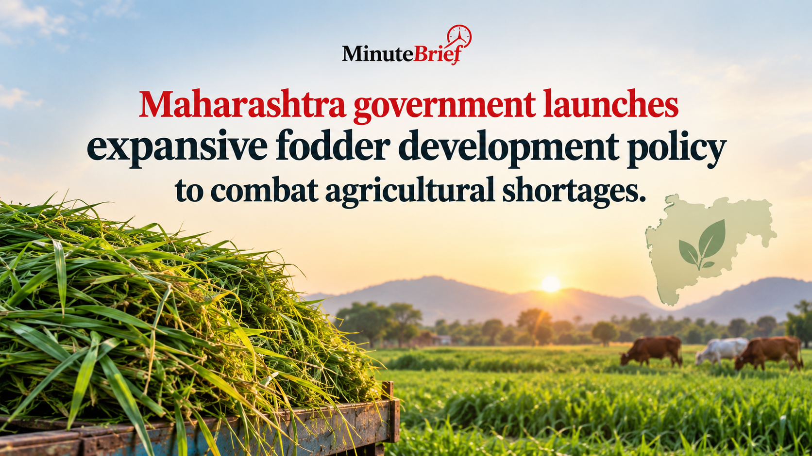 New Maharashtra Fodder Development Policy Unveiled to Enhance Cultivation and Support Farming Communities
