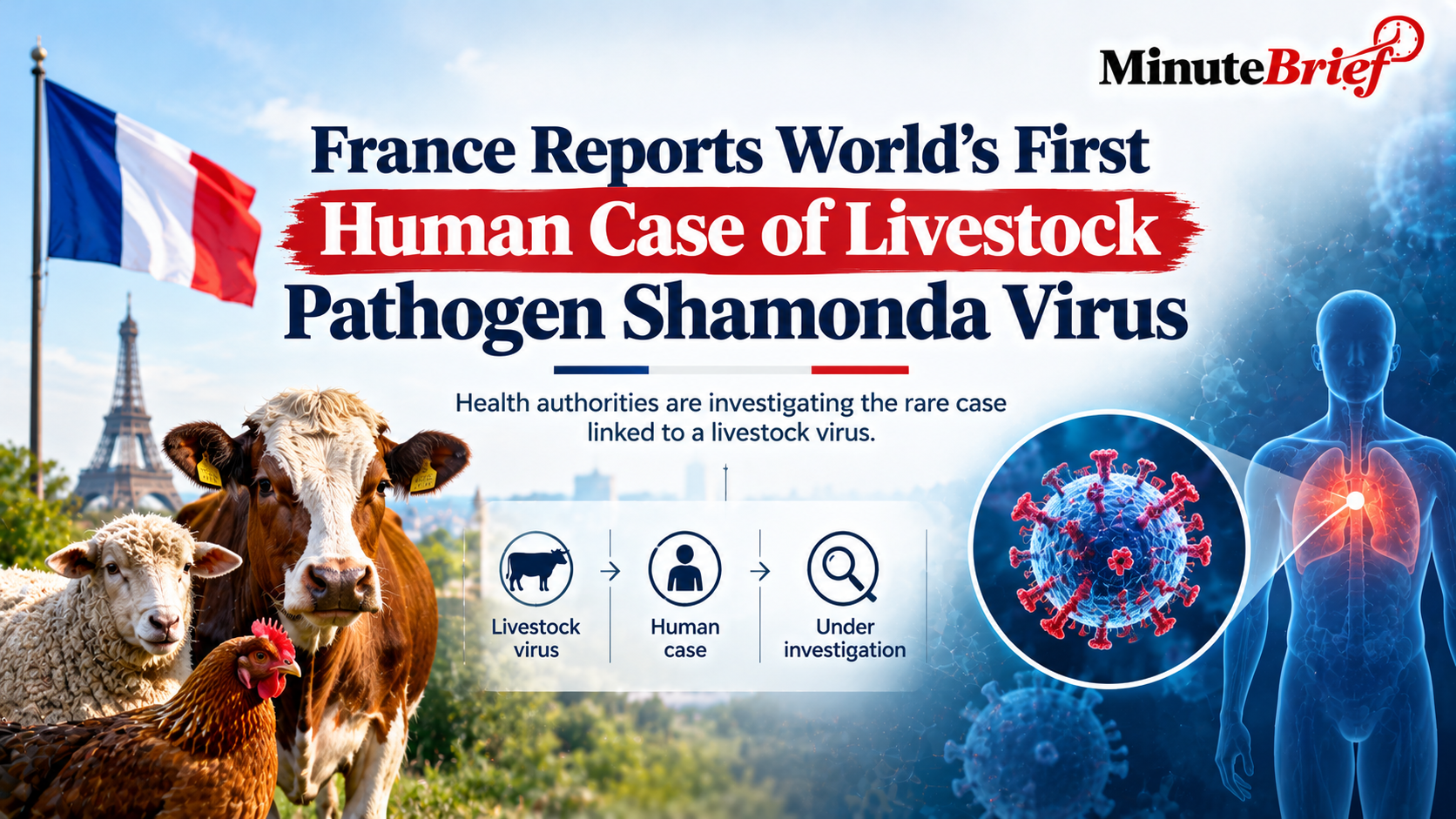 France Reports World's First Human Case of Livestock Pathogen Shamonda Virus