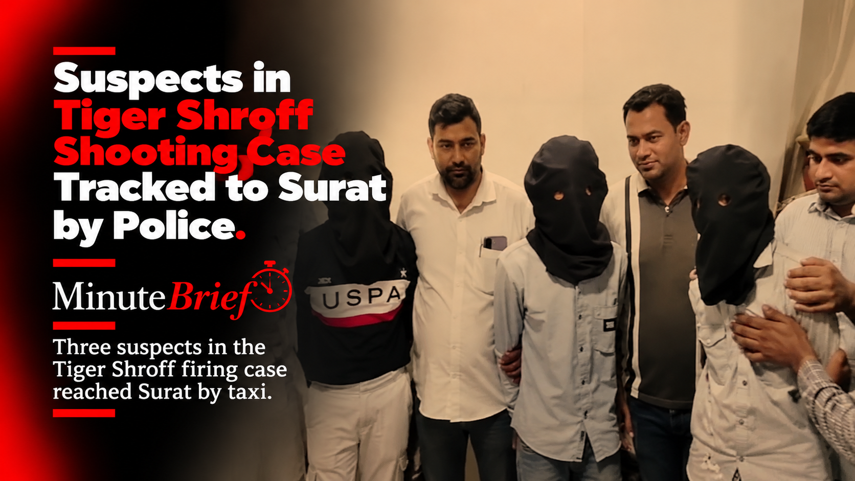Suspects in Tiger Shroff Shooting Case Tracked to Surat by Police